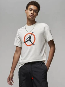 Jordan Flight Mvp Short-Sleeve White T-shirt DV8436-030 - Picture 1 of 4