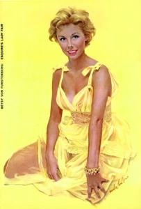 Póster pin-up 1955 Mike Ludlow Sexy Betsy Von Furstenberg Esquire's Lady Fair - Imagen 1 de 1