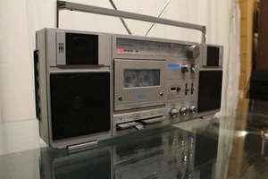 MAXIMAL 4460 4 BANDAS ESTÉREO RADIO CASETE GRABADORA GHETTOBLASTER HECHA EN COREA - Imagen 1 de 17