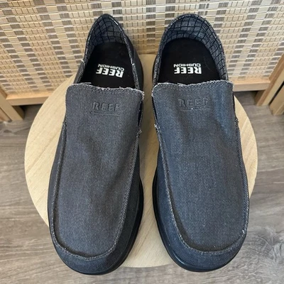 Zapato sin cordones REEF Cushion Coast para hombre gris claro - cómodo ligero - NUEVO Foto 1 de 4