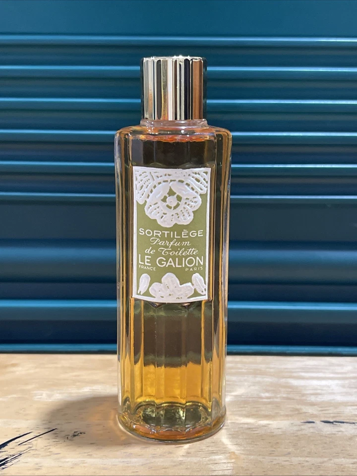 VINTAGE FRANZÖSISCHE SORTILEGE LE GALION PARFUM TOILETTE VOLLE FLASCHE - Bild 1 von 4