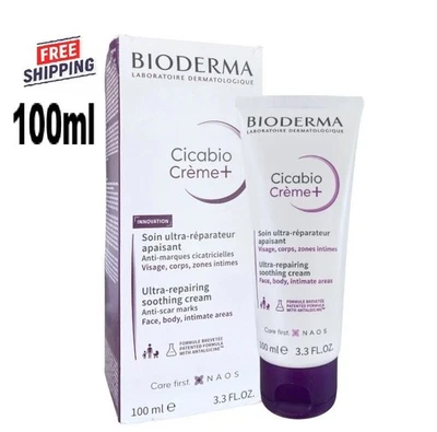 Bioderma Cicabio Ultra-Soothing Repairing Creme+ 100ml Exp 09/2027 - Image 1 of 4