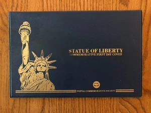 Statue of Liberty First Day Covers + 1986 Uncirculated Commemorative Coin Clad - Picture 1 of 10
