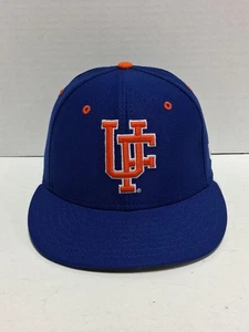 Gorra de béisbol Florida Gators New Era ajustada talla 7 1/4 azul hecha en EE. UU. - Imagen 1 de 11
