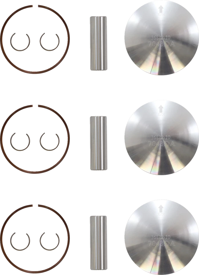 WOSSNER - K7043DA-3 - Piston Kit for Polaris XCR 800 Foto 1 de 1