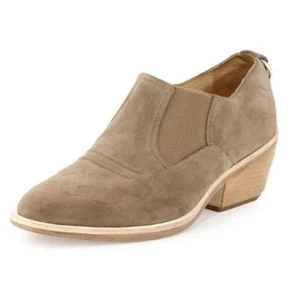 Rag and Bone Finlay Tan Beige Suede Booties Boots Size 6 - Picture 1 of 9