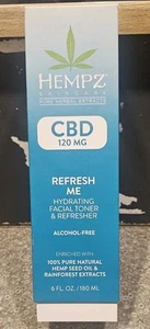 Hempz ReFresh Me - Hydrating Facial Toner & Refresher Spray ~ 6oz ~ - Picture 1 of 3