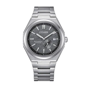 Citizen Zenshin Orologio Automatic Super Titanium Grigio Small second NJ0180-80H - Foto 1 di 3