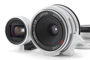 [Top MINT w/finder] RICOH GR 28mm f2.8 Lens Leica LTM L39 Silver From JAPAN - Picture 1 of 24