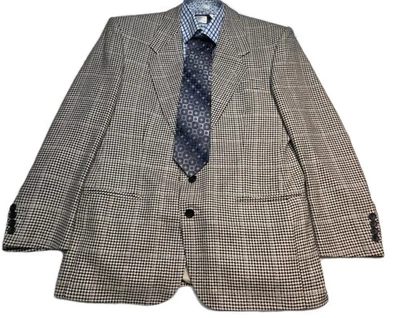 Daniel Hechter Sports Blazer Jacket Men 42S Silk Wool  Pockets 2 Button Canada - Image 1 of 4