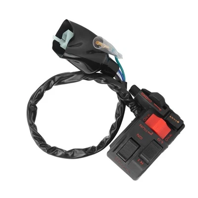 Handlebar Switch Light Hi Low Control Engine Start Stop Replacement For - Image 1 of 4