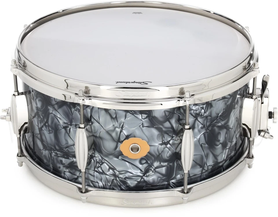 Slingerland Radio King Artist Snare Drum - 6.5 inches x 14 inches, Black Diamon - Image 1 of 1