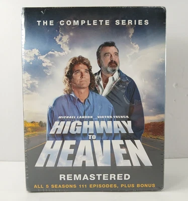 Highway To Heaven REMASTERED Complete Series DVD Box Set SEASONS 1 2 3 4 5 New! - Image 1 of 4