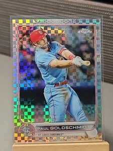 2022 Topps MLB Chrome Paul Goldschmidt X-Fractor #82 St Louis Cardinals  - Bild 1 von 2
