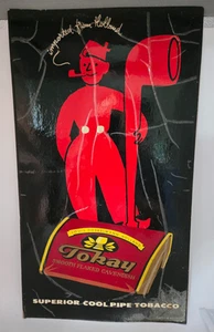 Tokay Louis Dobbelmann Holland Pipe Tobacco Advertising Sign Vintage - Picture 1 of 2