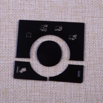 Black Terrain Mode Button Cover Fit For Land Rover Range Rover Sport 2014-2016 E Foto 1 de 4