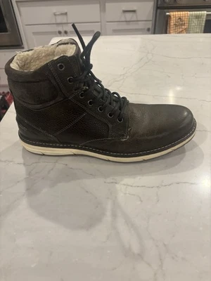 Bota de cuero Sheridan Crown Vintage para hombre, forro de piel sintética, 11,5, NUEVA Foto 1 de 4