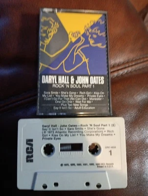 Daryl Hall and John Gates Rock n Soul Part Cassette Tape TESTED FAST SHIPPING  - Image 1 of 4