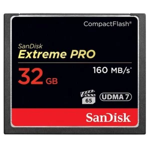 SanDisk Extreme Pro 160MB/sec Compact Flash Card 32GB SDCFXPS-032G-X46 - Picture 1 of 5