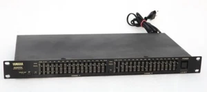 YAMAHA MODEL GQ2015A DUAL CHANNEL PROFESSIONAL AUDIO MUSIC GRAPHIC EQUALIZER - Picture 1 of 10