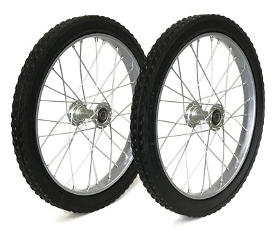 20 Zoll Schwerlast Vollgummi Wagen Rad Kit 800 Pfund Bewertung - Bild 1 von 4