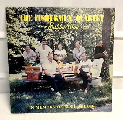 The Fishermen Quartet Suppertime Memory of Elsie Miller Vinyl Record NEW ~ MINT! - Image 1 of 3