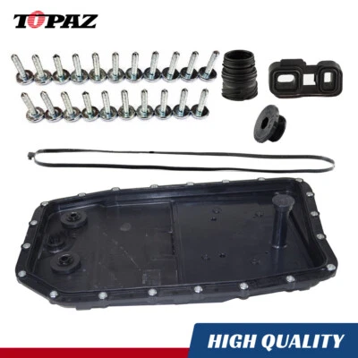 FOR BMW 745Li X5 Auto Transmission Oil Pan 6HP26 W/ Gasket bolts Kit 24117571227 - Image 1 of 4