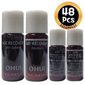 O HUI Age Recovery Skin Softener 5ml (24pcs) + Emulsion (24pcs) 48pcs Newest Ver - Picture 1 of 12