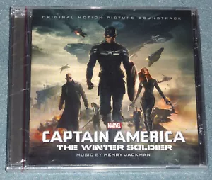 CAPTAIN AMERICA: THE WINDER SOLDIER SOUNDTRACK CD NEU OST SEALED HENRY JACKMAN - Bild 1 von 2