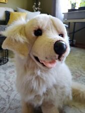 E&J Classic Realistic Golden Retriever Lab Dog Sitting Plush 21” Stuffed Animal