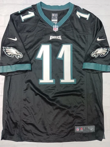 NIKE NFL Philadelphia Eagles Jersey 11 Wentz in Black Size XL Cover