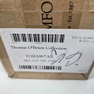 Visual Comfort NEW OPEN BOX Bryant Table Lamp Antique Silver NO SHADE TOB3007AS - Picture 1 of 5