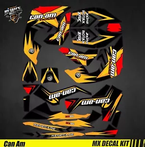 Quad Deco Kit for / ATV Decal Kit for Can-Am Renegade - Arrow - Picture 1 of 1