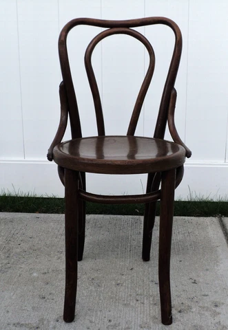 Vintage Bentwood Thonet Stye Chair Dining Bistro Cafe Ice Cream Parlor U S Made Cover