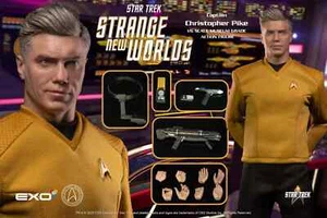 EXO-6 - Star Trek - Strange New World - Figura Christopher Pike 1/6 30 cm - Foto 1 di 10
