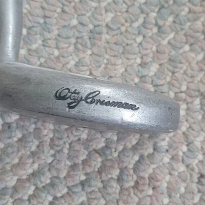 Camiseta de golfe vintage Otey Crisman madeira canelada 17H 36" punho putter verão    - Imagem 1 de 4