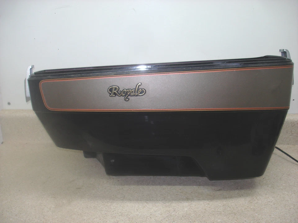 86 87 Yamaha Venture Royale XVZ13 1300 1986 bolsa de sillín lateral derecha (sin cubierta) Foto 1 de 4