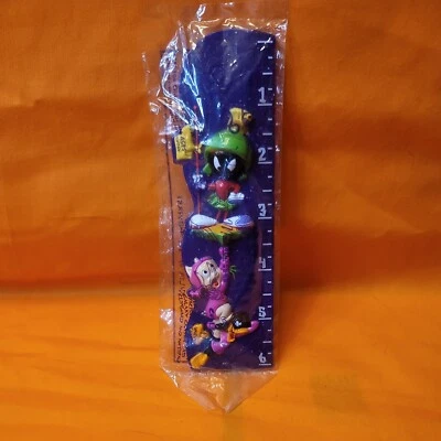 Subway Looney Tunes 1998 50 aniversario regla púrpura pato Lucas Marvin Martian Foto 1 de 4
