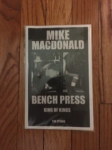 Powerlifting Bodybuilding Mike Macdonald Very Rare Booklet 2023 - Picture 1 of 1