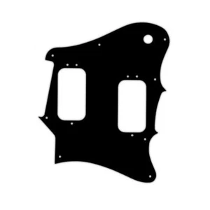 PICKGUARD PERSONALIZADO EE. UU. para FENDER® MIM PAWN SHOP SUPER SONIC® - 3 capas PG NEGRO BWB - Imagen 1 de 1