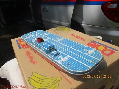 Portaaviones Wolverine Lata Litográfica Años 50-60 18" Largo DE COLECCIÓN Foto 1 de 4