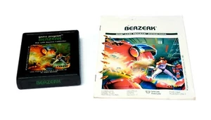 BERZERK (Atari 2600, 1982) Cart & Manual, Tested - Picture 1 of 5
