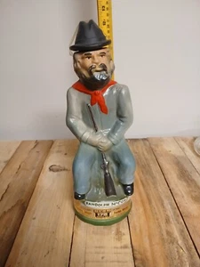 🇺🇸1973 Jim Beam Randolph McCoy 1825-1915 Whiskey Decanter Hatfield EMPTY🇺🇸 - Picture 1 of 4