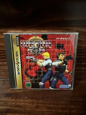Import Sega Saturn - Virtua Cop - Japan Japanese US SELLER - Image 1 of 4