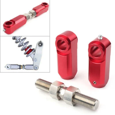 For Yamaha Raptor 700 350 660 700R ATV Rear End Lowering Kit Aluminum Red - Image 1 of 4