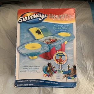 Swimways Aqua Linz The Connecting Pool Floating Cooler - Picture 1 of 4