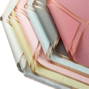 24 Pcs Color Bouquet Wrapping Paper Waterproof DIY Flower Shop Packaging - Picture 1 of 7
