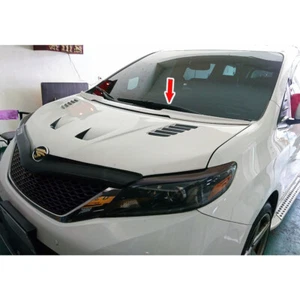 Painted For TOYOTA Sienna 3rd 5DR Minivan Front Bonnet Hood Fin Spoiler NEW - Picture 1 of 11