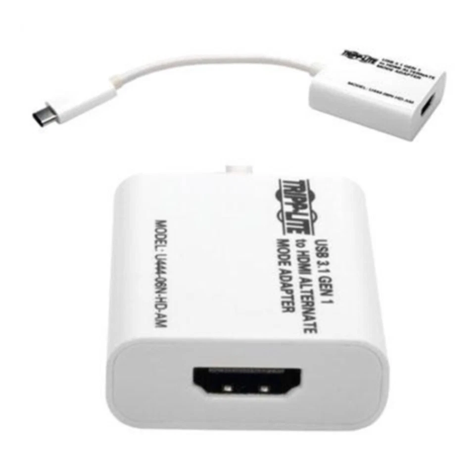 NEW Tripp Lite U444-06N-HD-AM USB C to HDMI Video Adapter Converter 4Kx2K M/F - Image 1 of 1