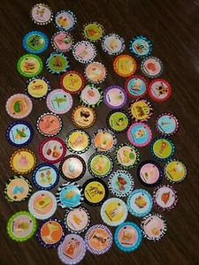NEW 54 Loteria ONLINE DECK CHIPS  Bottle cap  FIESTA NO EPOXY STICKER IMAGE  - Picture 1 of 5